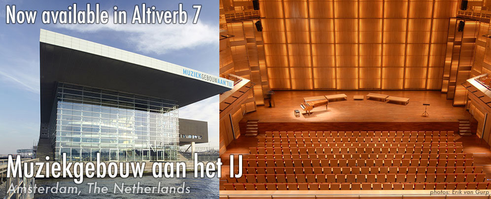 Muziekgebouw aan het IJ IR set