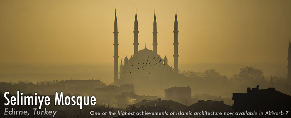 Selimiye mosque IR set