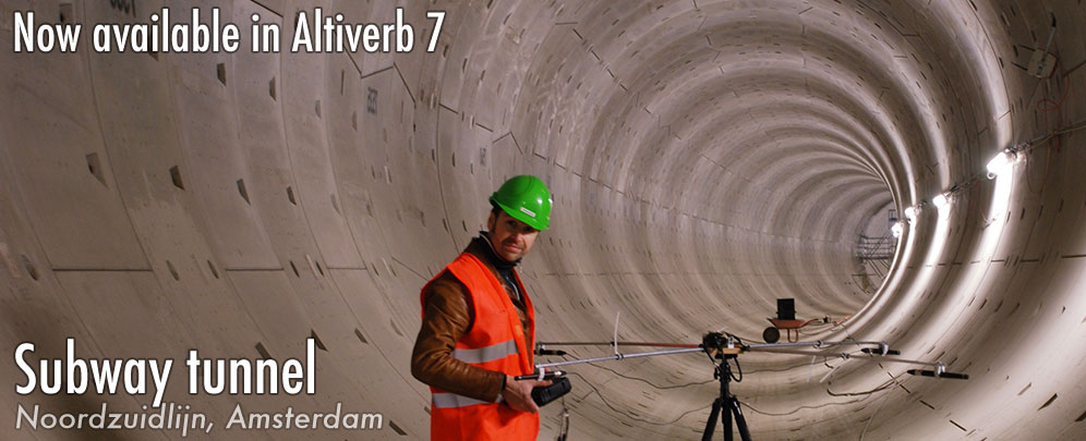 Subway tunnel Noordzuidlijn Amsterdam IR set
