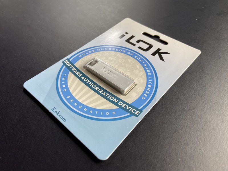 iLok USB key USB A packaging