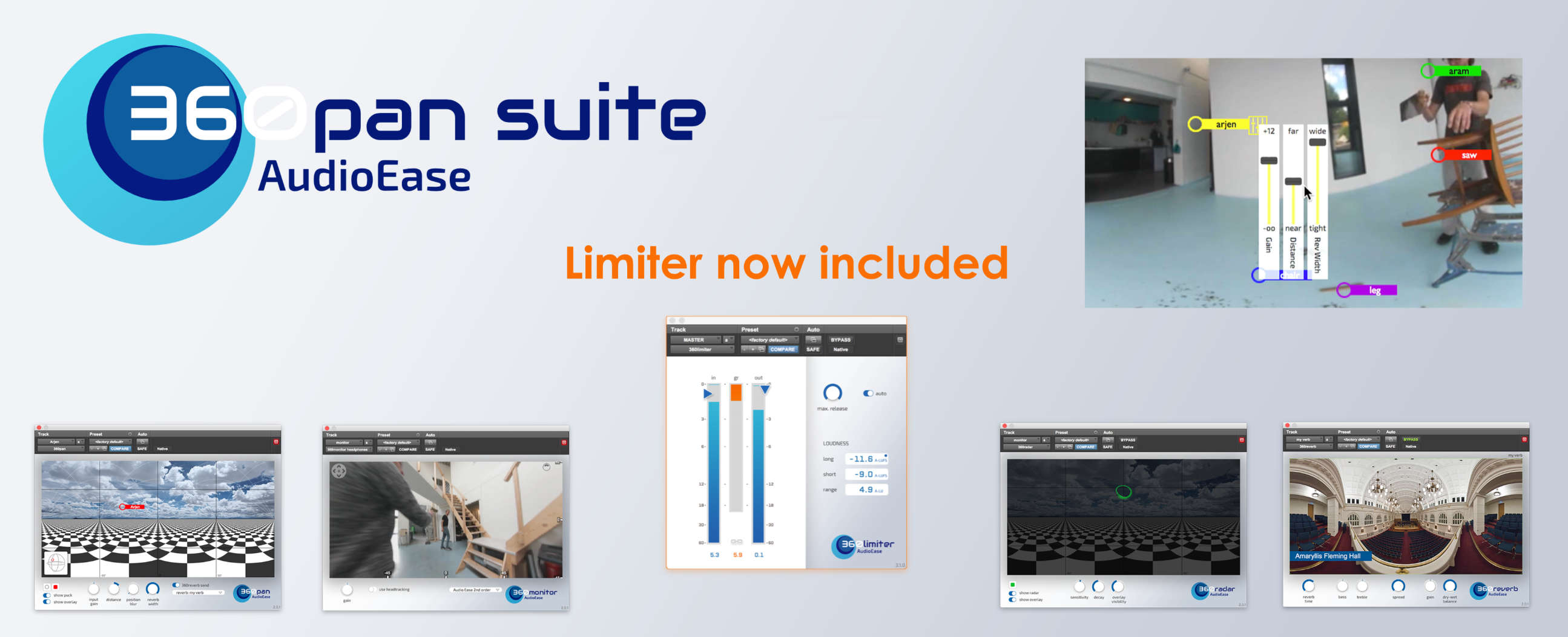 360pan suite version 3 including limiter