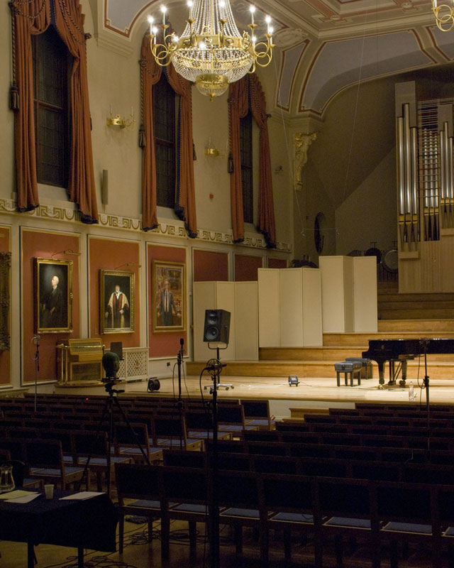 Duke's Hall Royal Acamemy of Music in London, UK