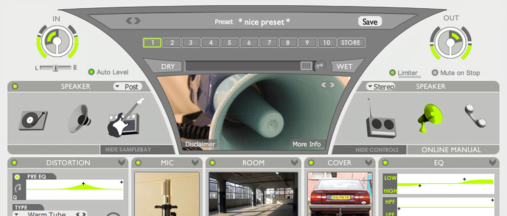 Audio Ease SPEAKERPHONE 2 Software Effects Plug-in AUDIOEASE Full Retail NEW 