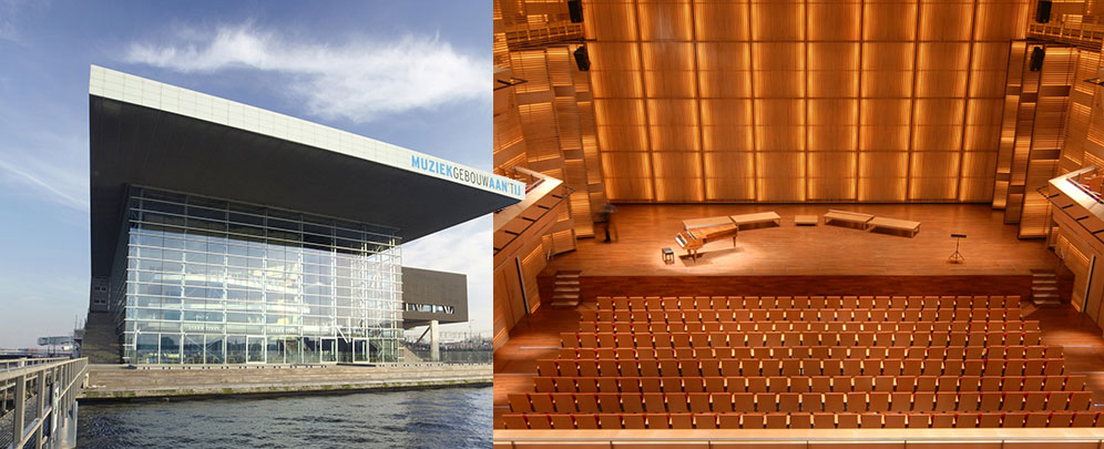 muziekgebouw aan het ij